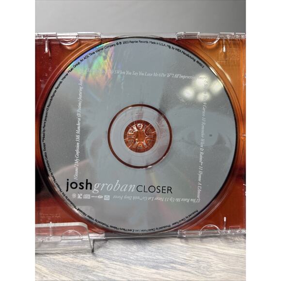 Josh Groban – Josh Groban (Debut CD, 2001, Warner Bros.) - Picture 4 of 5